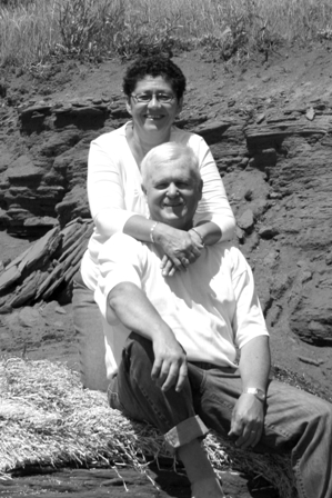 Warren & Carol at Malpeque Bay